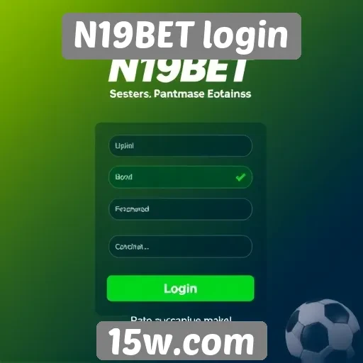 Funcionalidades do N19BET login para novos usuários