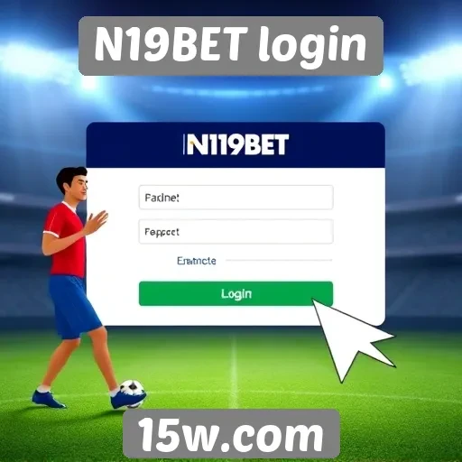 Como fazer login no site N19BET com segurança